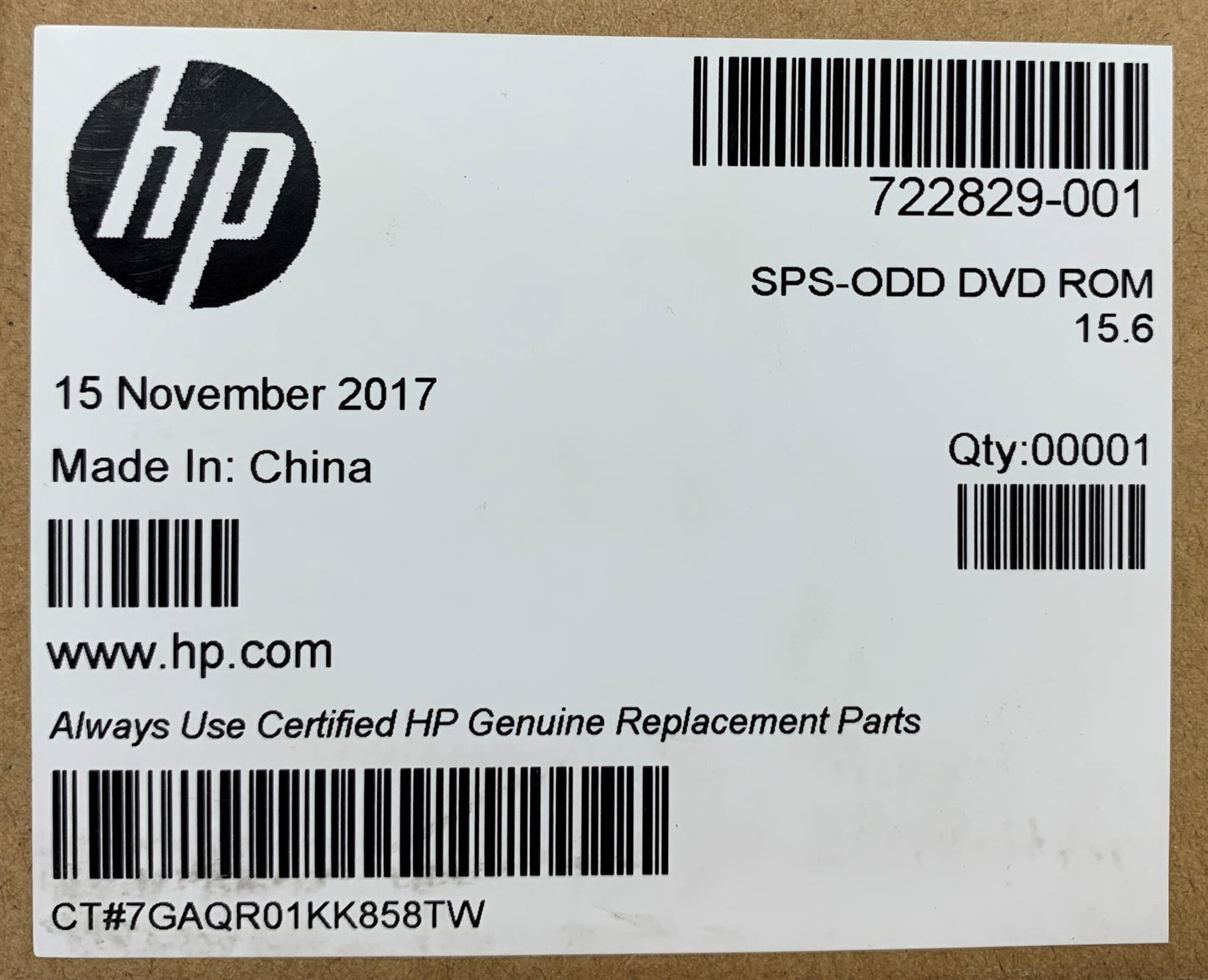 HP ProBook 450 G0 Notebook PC 722829-001 DVD-ROM SATA 12.7mm Optical Drive NEW