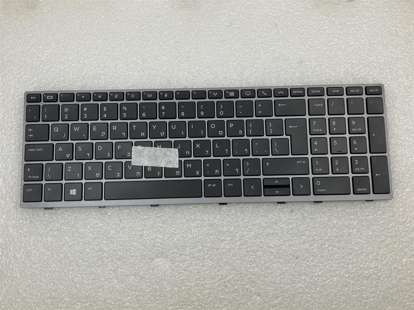 For HP ZBook 15u G5 G6 L17970-BB1 Israel Hebrew Genuine Original Keyboard NEW