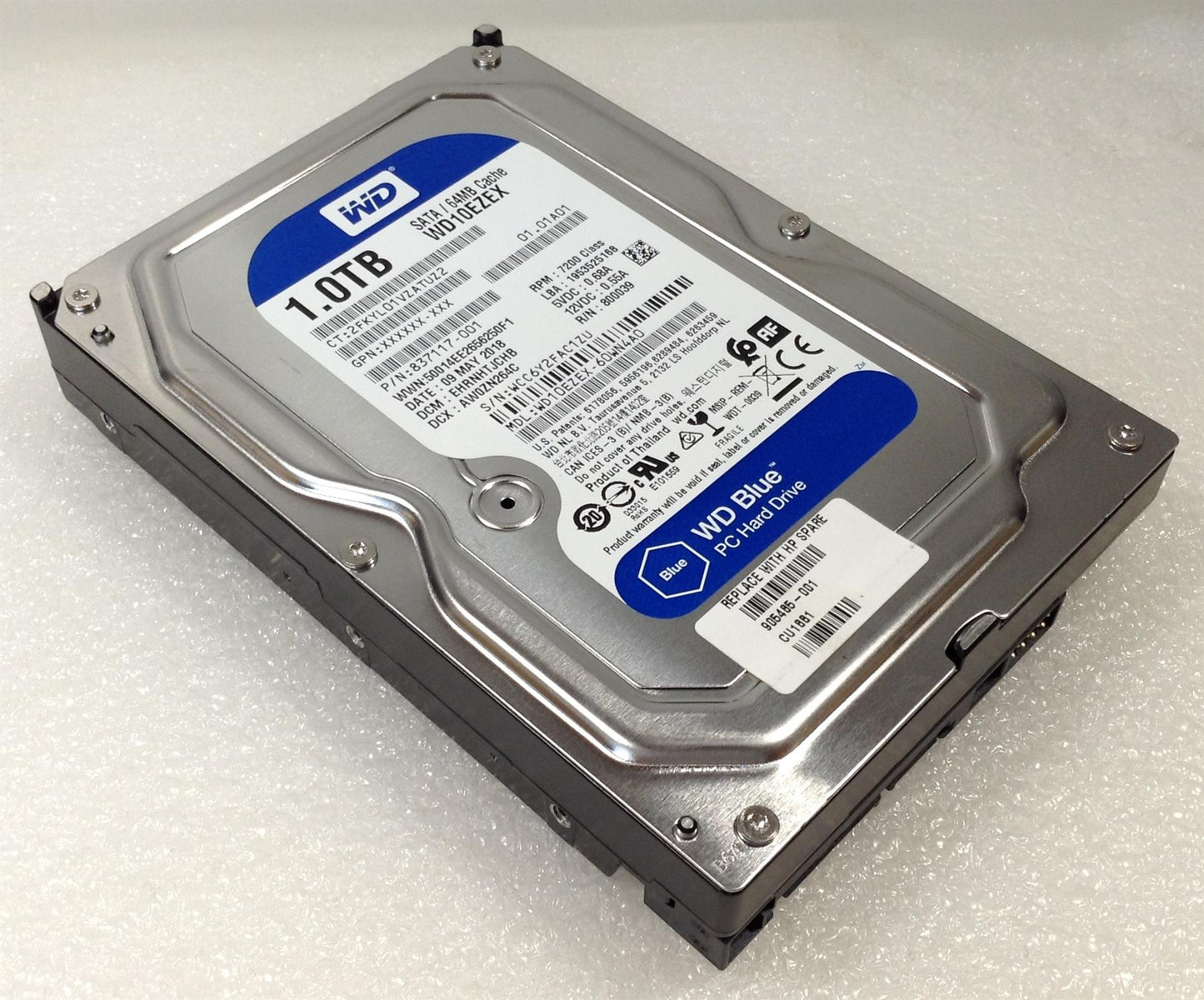 HP HDD 905485-001 1TB WD XL1000C 3.5 inch HDD Hard Disk Drive for Desktop PC New