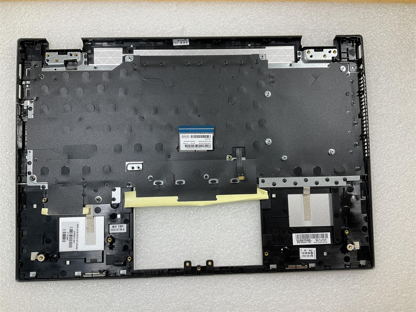 HP Pavilion X360 14-DW M01289-041 L96521-041 German Germany GR Keyboard (also Compatible L85716-041 L96519-041 L96521-041 ) NEW