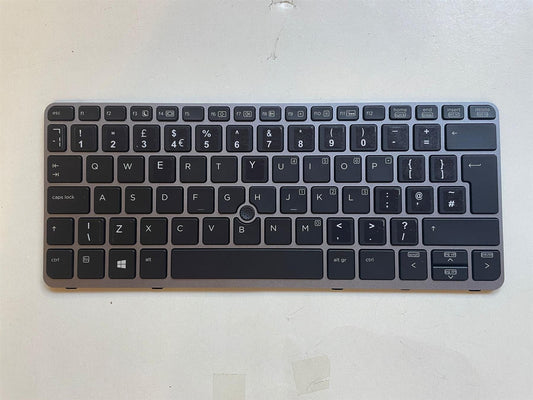 HP Elitebook 720 725 820 G1 G2 776452-031 English UK Keyboard With Sticker NEW - We are sending 776451 without backlight