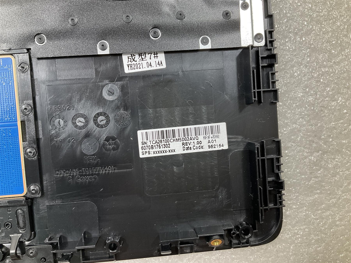 HP 14-DK 14-CF M00411-031 L91187-031 Genuine UK English Keyboard Palmrest NEW