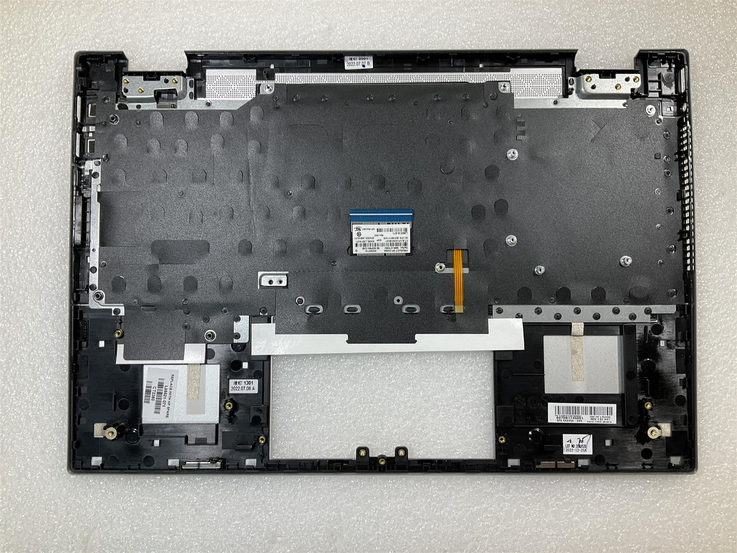 HP Pavilion X360 14-DW M01289-071 L96521-071 Spain Spanish ES Keyboard Palmrest (also Compatible L85716-071 L96519-071 L96521-071 )