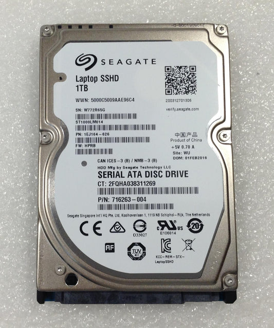 HP 800 G2 903746-001 SEAGATE ST1000LM014 1TB 2.5" HDD SATA Generic Genuine NEW