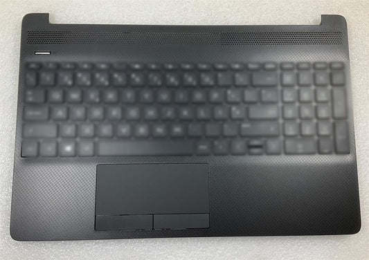 For HP 15-GW 15T-DW 15-DW 15S-GU 15S-DU L97982-031 UK English Keyboard Palmrest With Stickers