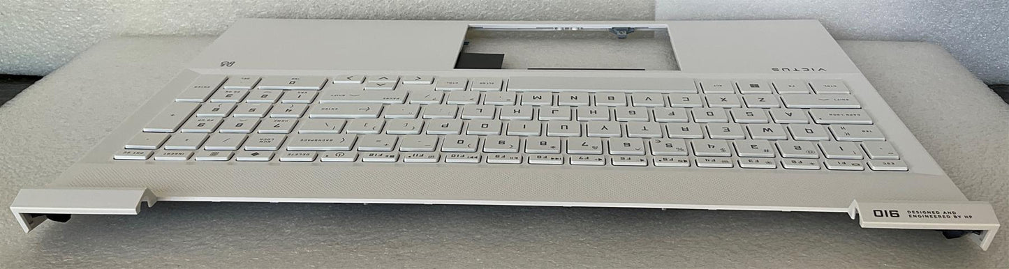 For HP VICTUS 16-D 16-E M76861-B31 M75756-B31 US int. English International also named dutch Keyboard Palmrest