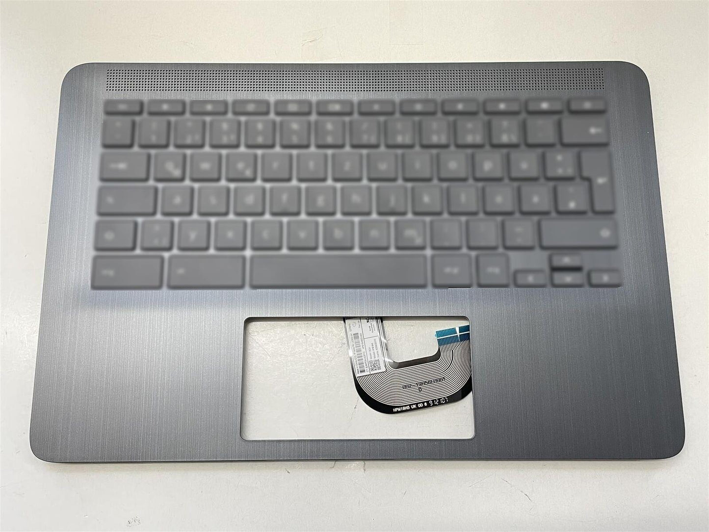 HP Chromebook 14 G6 L90460-031 English UK Palmrest Cover Keyboard STICKER NEW