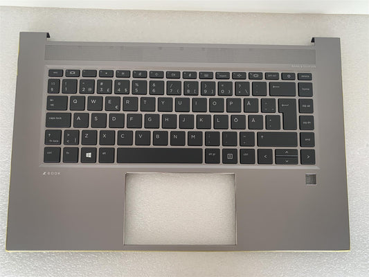 HP ZBook Studio G8 M14605-B71 Swedish Finnish Keyboard Palmrest Sweden Finland