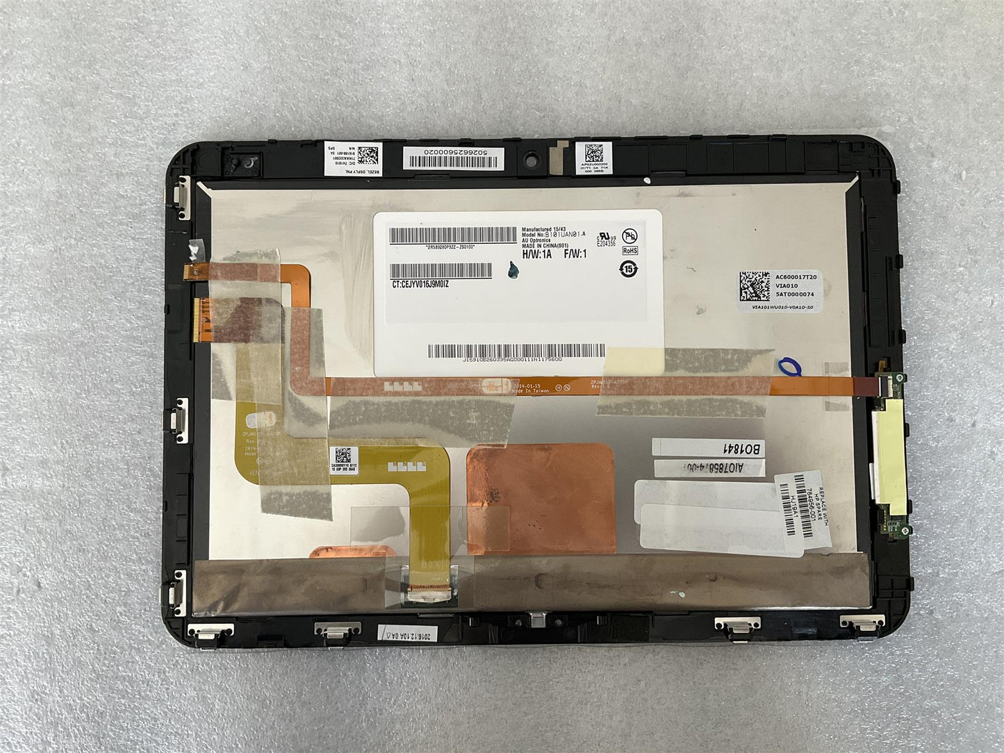 for HP ElitePad 1000 G2 784956-001 10.1 inch WUXGA UWVA Touchscreen Display NEW