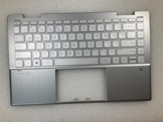 HP Pavilion X360 14-DY M49434-031 M45225 Keyboard Palmrest UK English + Stickers
