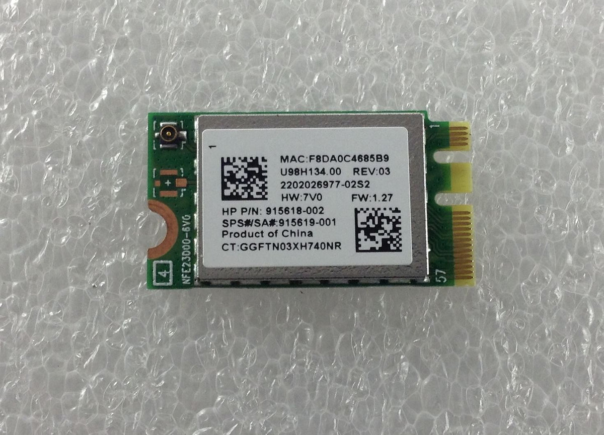 HP Pavilion 15-BW 15-bw024na Wifi Wi-Fi WLAN Wireless Card Mini PCI-E RTL8723DE