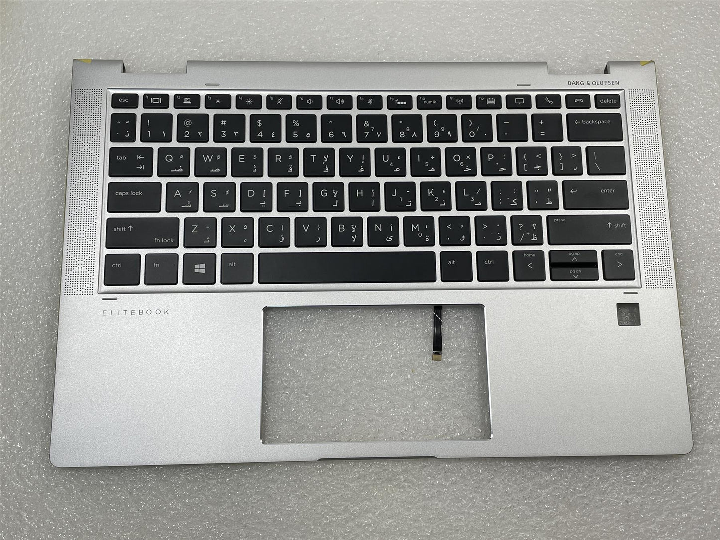 HP EliteBook x360 1030 G3 L31883-171 Arabic Arabia Palmrest Keyboard Top Cover