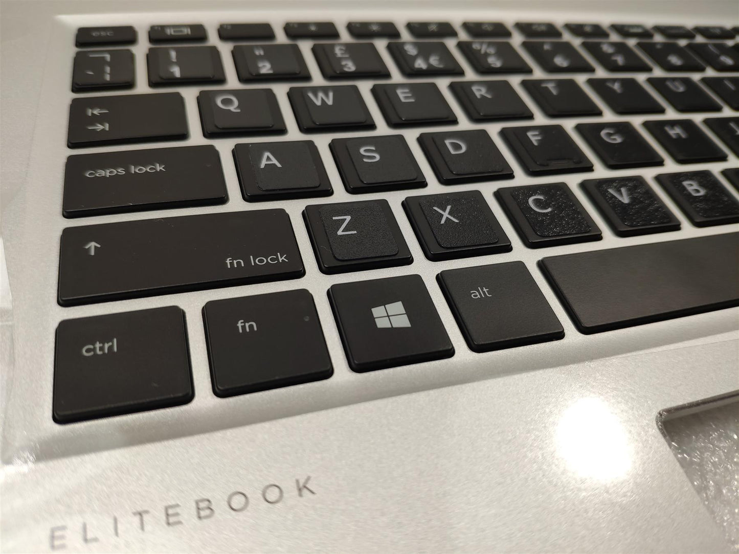 With Stickers, See Photos - 929985-031 compatible -  HP EliteBook x360 1030 G2 920484-031 English UK Keyboard Palmrest STICKER NEW