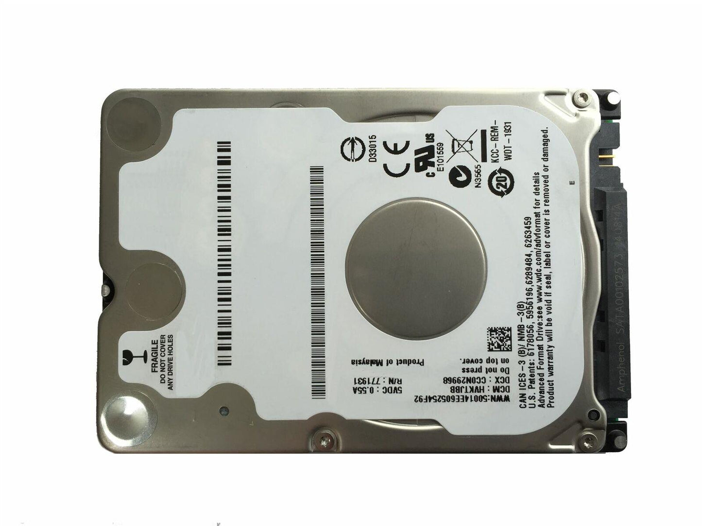 Toshiba 320GB 320 GB HDD MK3265GSX MK3275GSX SATA Hardi Disk Drive 2.5 NEW