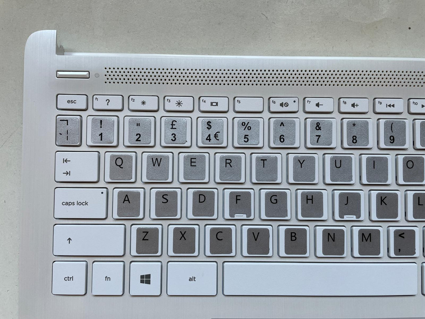 For HP 14-DK 14-CF 14-DF L26982-031 With Stickers UK English Keyboard Palmrest