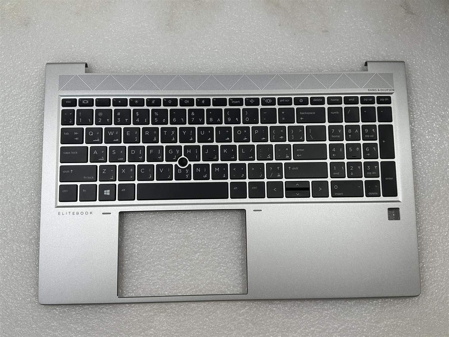 For HP EliteBook 855 G7 M21678-171 Arabic Arabia Palmrest Keyboard Top Cover