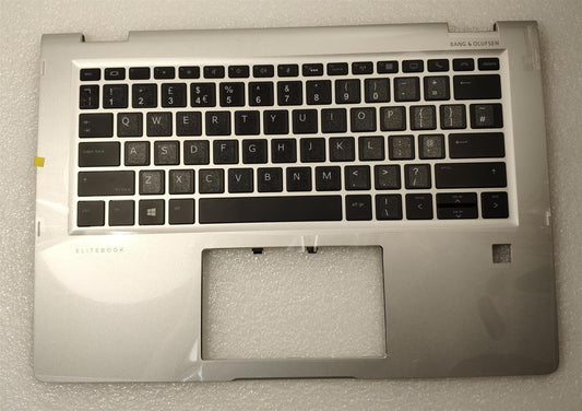 With Stickers, See Photos - 929985-031 compatible -  HP EliteBook x360 1030 G2 920484-031 English UK Keyboard Palmrest STICKER NEW