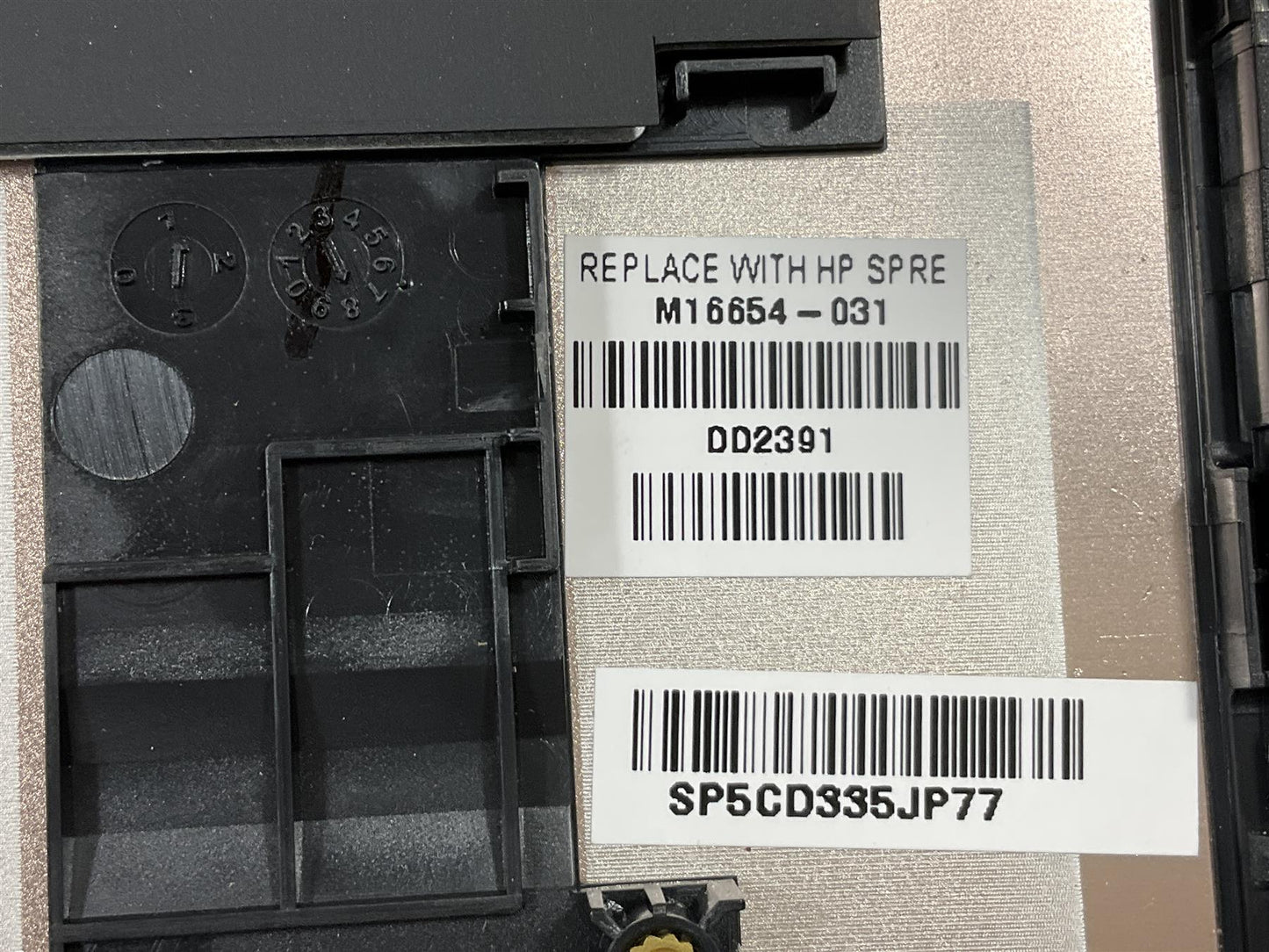 HP PAVILION 14-DV M24559-031 M16654-031 UK English Keyboard Palmrest Genuine NEW - We are sending  M24537-031 M16662-031