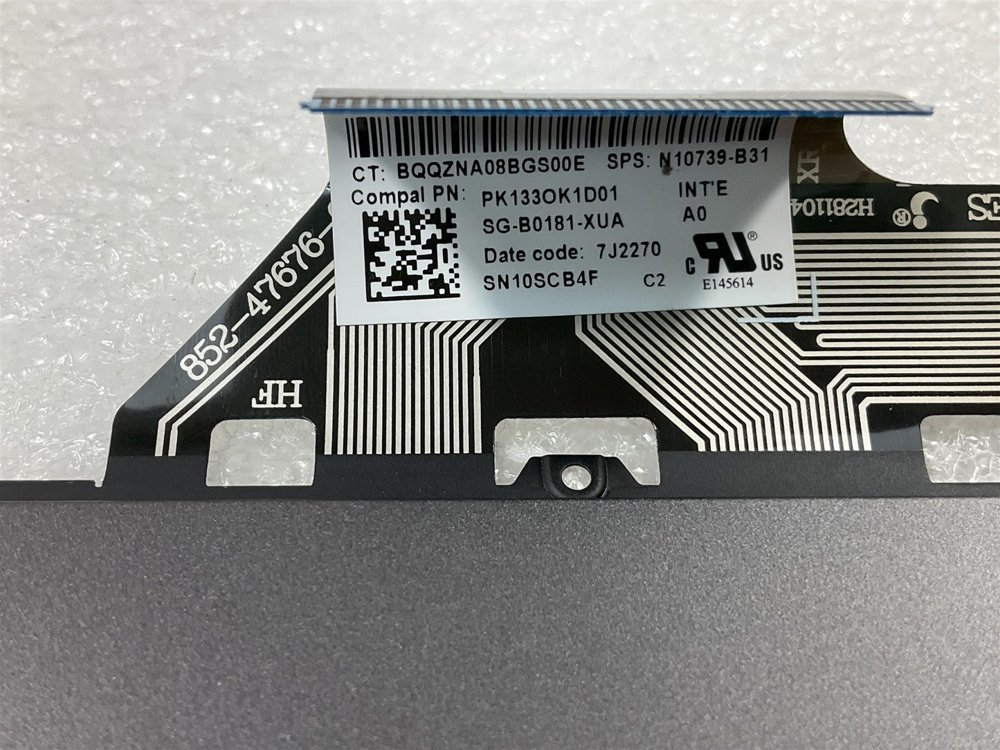 for HP Spectre X360 14-EF N12614-B31 N10739-B31 sending silver N12610-B31 N10735-B31 English Keyboard NEW
