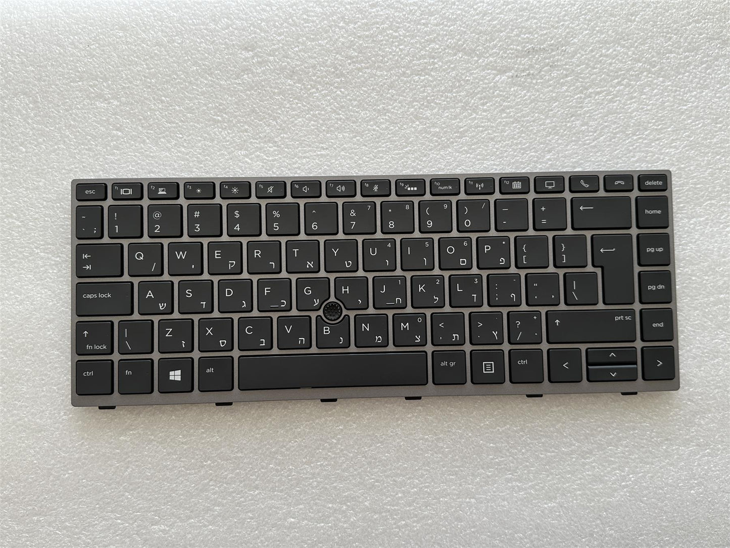 For HP ZBook 14u G5 G6 L15541-BB1 Israel Hebrew Backlight Keyboard Genuine NEW