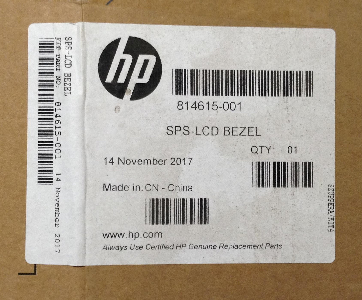 HP 255 G4 PROMO Notebook PC 814615-001 Screen Display Bezel