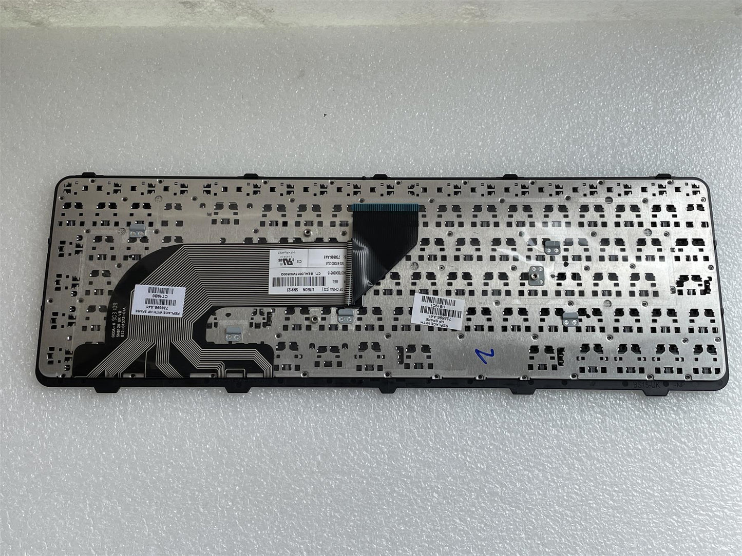 For HP PROBOOK 650 655 G1 738696-A41  Keyboard Belgian French Genuine NEW