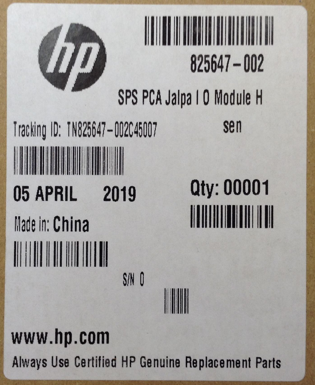 HP ProOne 600 G2 825647-002 808798-002 Jalpa I/O Module H-sensor AIO15 NEW