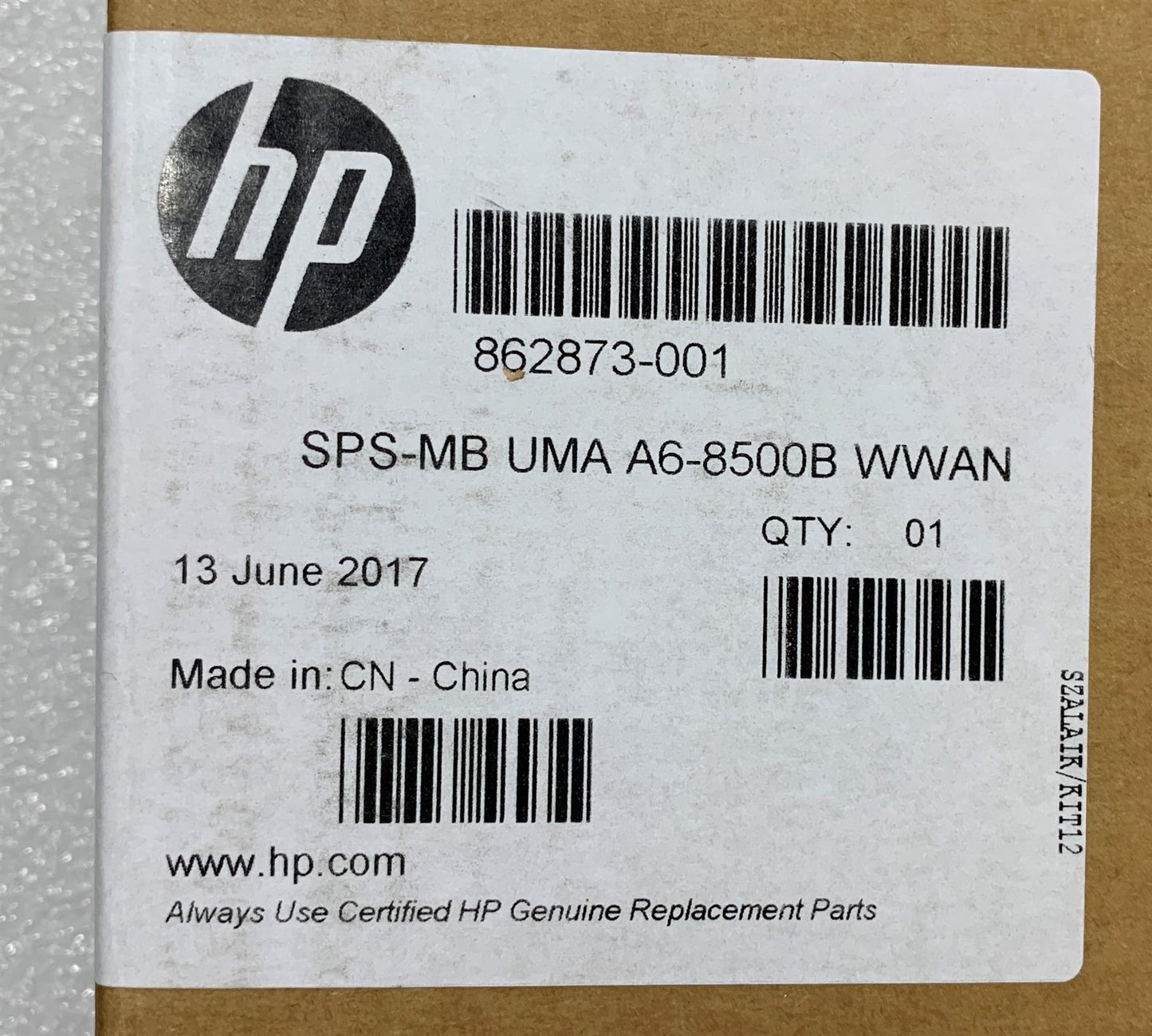 HP ProBook 645 G2 862873-001 A6-8500B With UMA WWAN Motherboard Genuine NEW