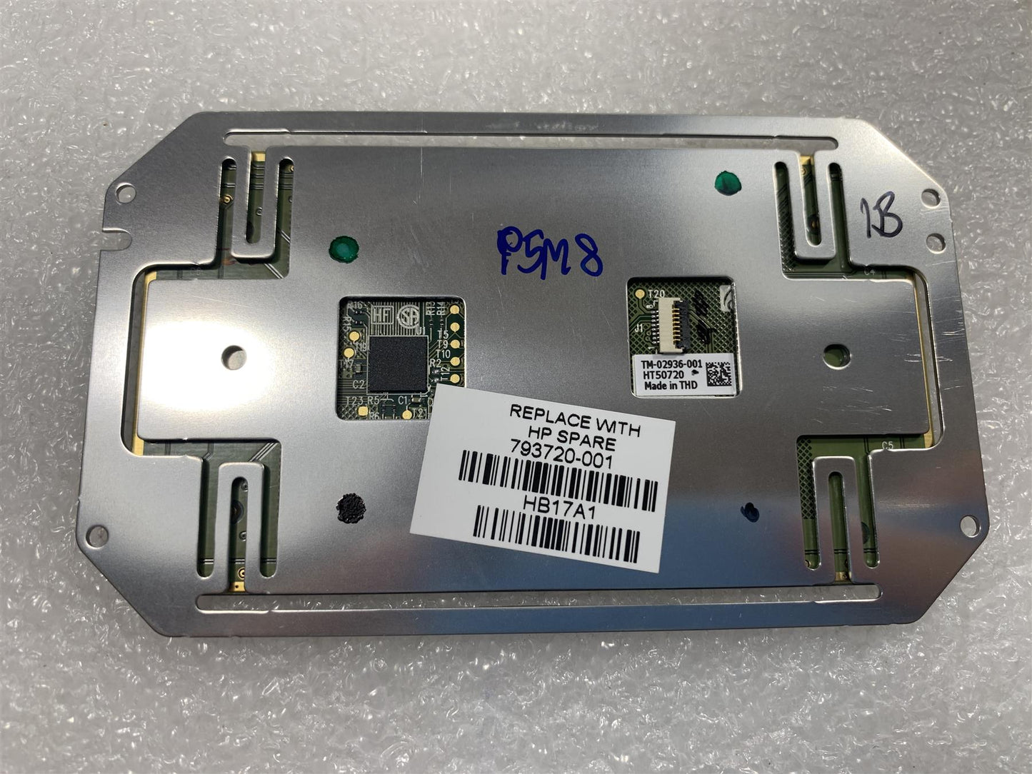 HP Elite x2 1011 G1 793720-001 Touchpad ForcePad Trackpad Mouse Pad Board NEW