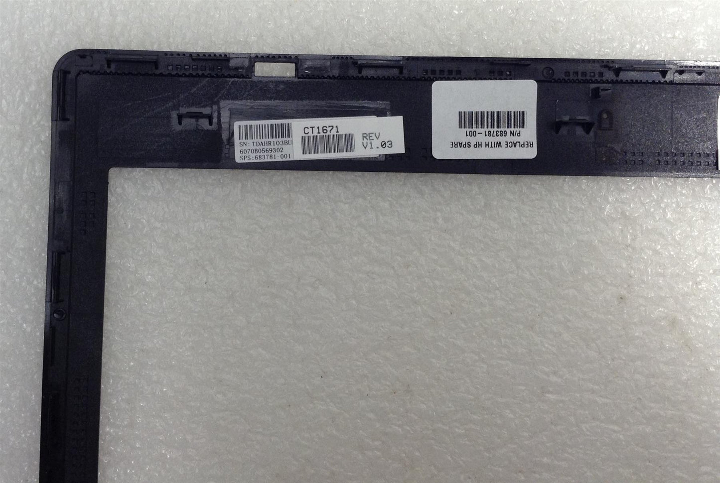 HP PROBOOK 6475B 683781-001 Screen Display Bezel Plastic Frame Cover New