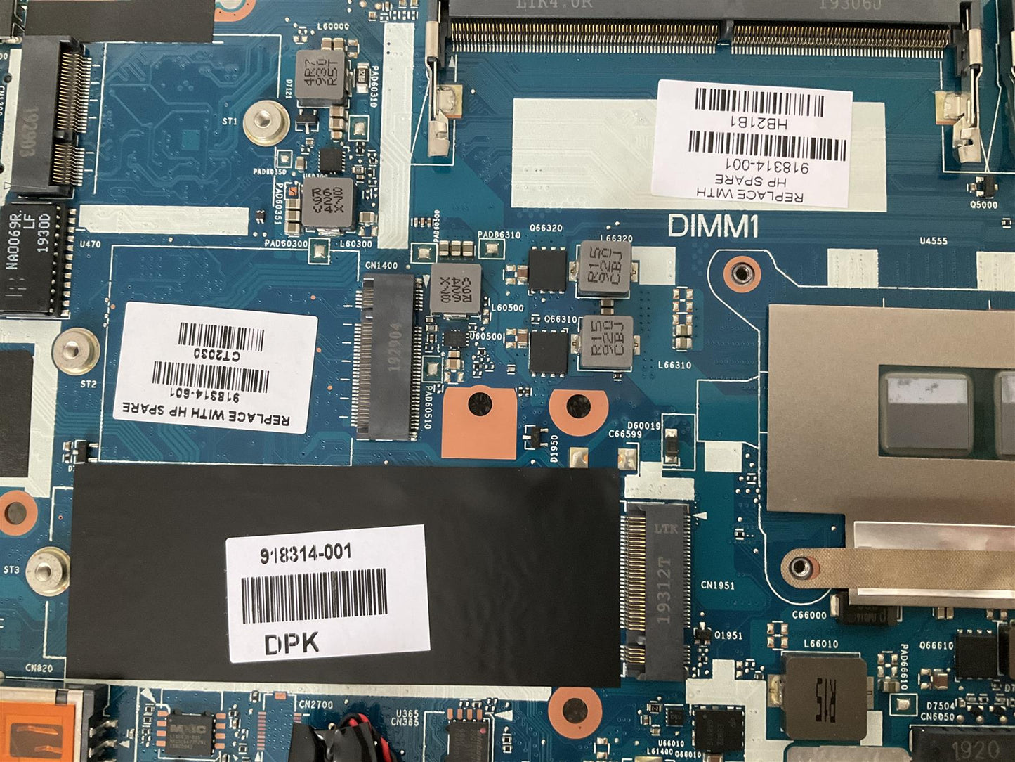 for HP EliteBook 840 850 G3 918314-001 601 Intel i7-6500U UMA Motherboard NEW