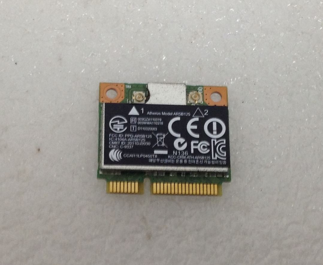 HP Pavilion 15 G092SA Wifi Wi-Fi WLAN Wireless Card Mini PCI-E AR5B125 670036