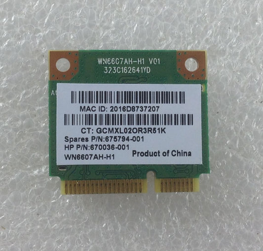 HP Pavilion G6 2244SA Wifi Wi-Fi WLAN Wireless Card Mini PCIE AR5B125 670036-001