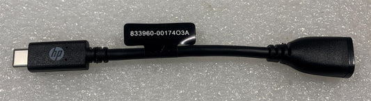 HP 914936-001 833960-001 HP USB C to USB A Dongle Adapter Genuine OTG Cable NEW