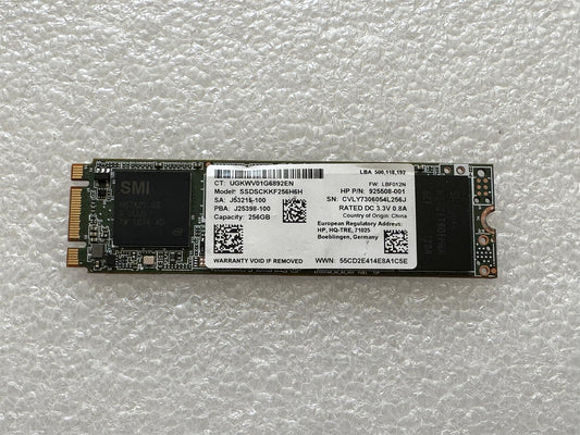 For Hp 940705-001 925508-001 SSDSCKKF256H6H 256GB SSD Solid State Drive NEW