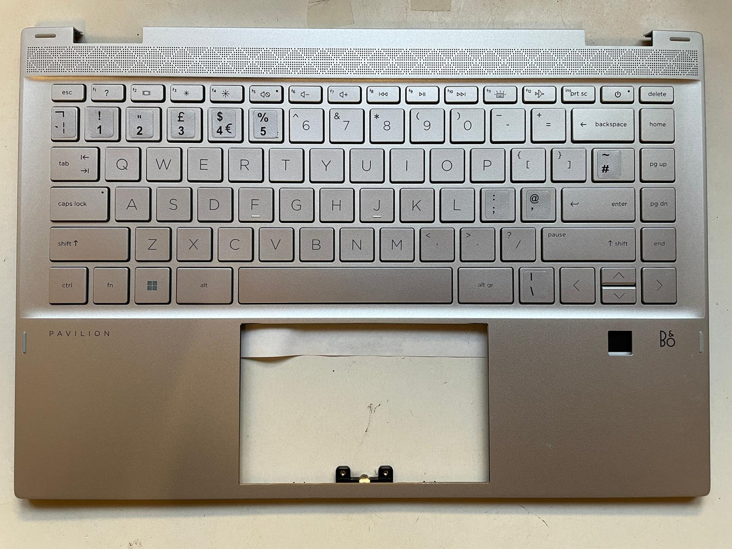 HP PAVILION X360 14-dw0010na Laptop Notebook 16Y37EA 16Y37EA#ABU 14-DW M01289-031 L96521 UK English Keyboard Palmrest Sticker