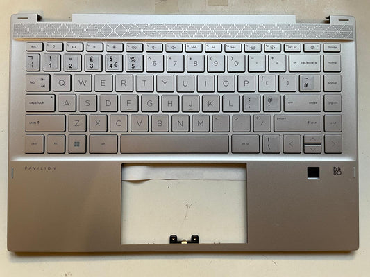HP PAVILION X360 14-dw0010na Laptop Notebook 16Y37EA 16Y37EA#ABU 14-DW M01289-031 L96521 UK English Keyboard Palmrest Sticker