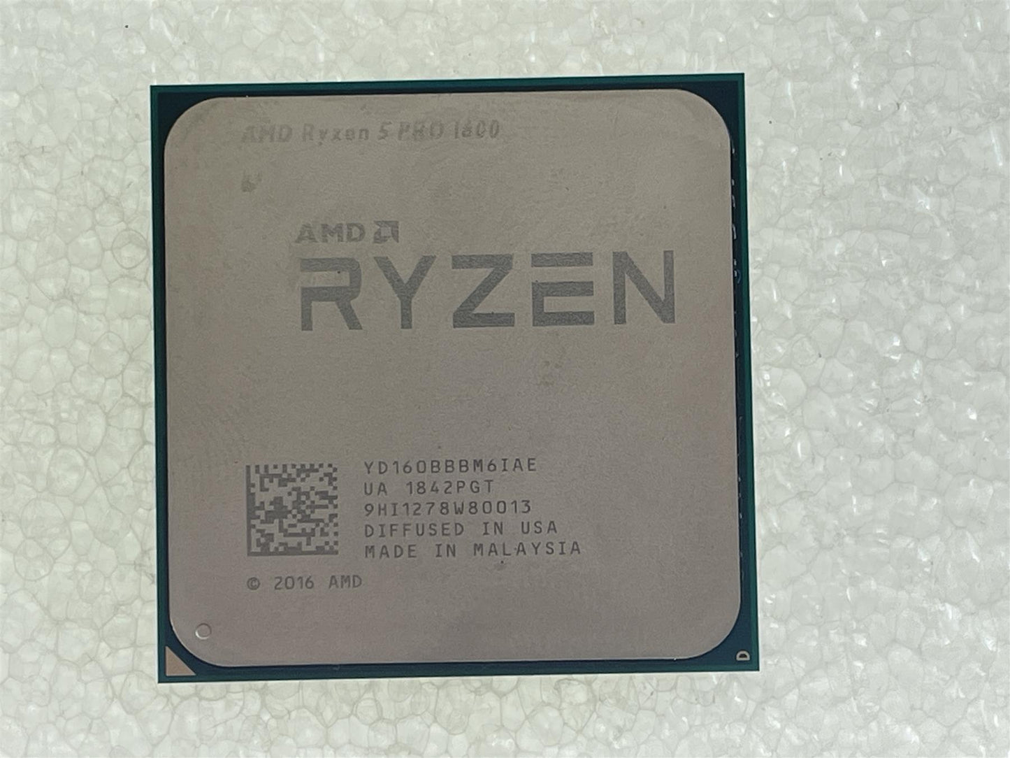 HP L40822-003 AMD Ryzen 5 PRO 1600 3.2GHz CPU Processor YD160BBBM6IAE AM4 Socket