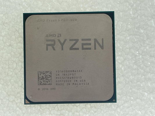 HP L40822-003 AMD Ryzen 5 PRO 1600 3.2GHz CPU Processor YD160BBBM6IAE AM4 Socket