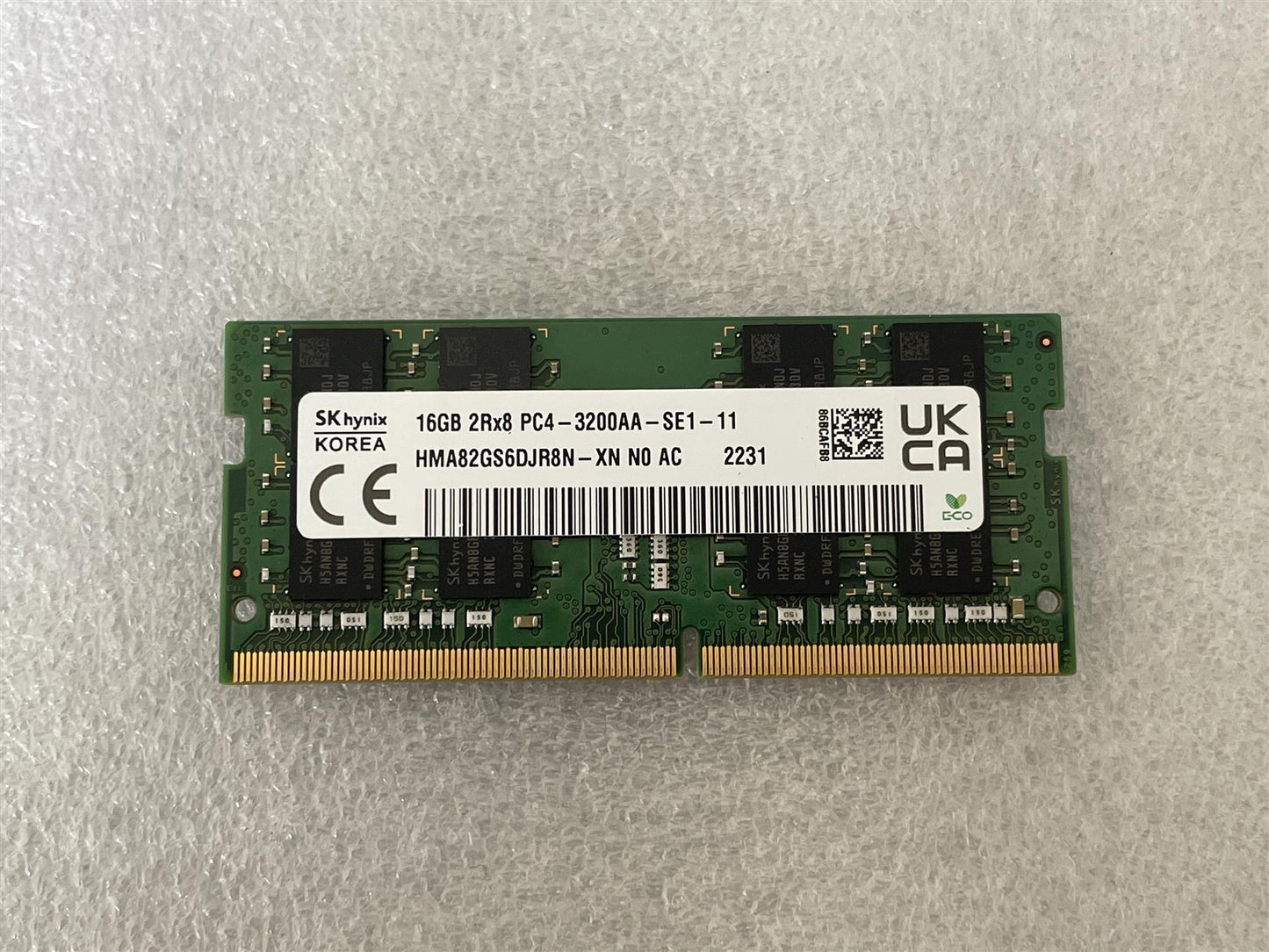 For HP L47726-001 SK Hynix 16GB 3200AA DDR4 PC4 HMA82GS6DJR8N-XN Ram Memory NEW