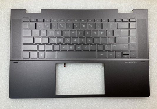 HP Envy X360 15-EY N12507-B31 N15946-B31 US int. English International also named dutch Keyboard Palmrest NEW