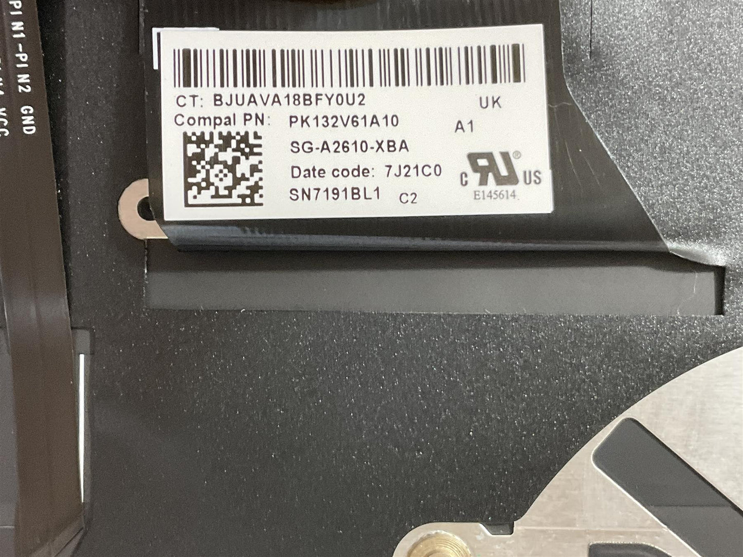 HP ENVY 13-BA 13T-BA L98415-031 L96801-031 UK English Keyboard Palmrest NEW