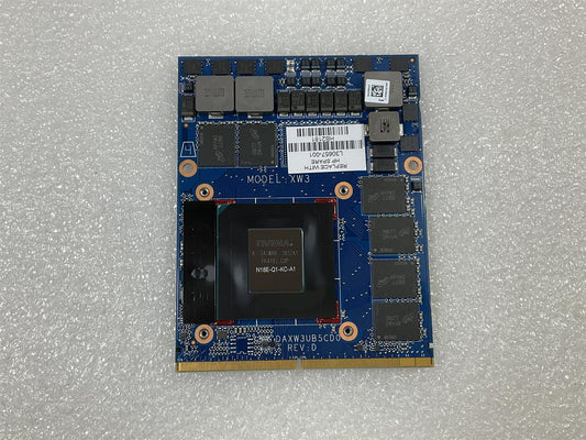 for HP ZBook 17 G5 L30657-001 NVIDIA Quadro P3200 6GB GRAPHICS CARD GPU NEW