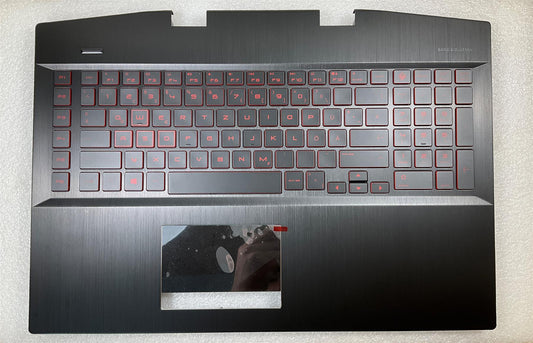 HP Omen 17-CB 17T-CB L63807-041 L62862-041 Germany German GR Keyboard Palmrest
