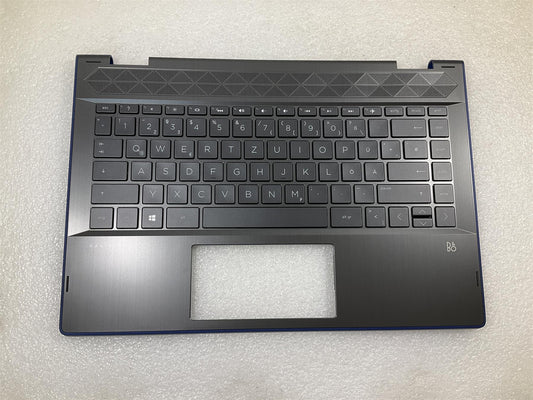 HP 14M-CD 14-CD 14T-CD 14Q-CD L22404-041 L18950-041 German GR Palmrest Keyboard