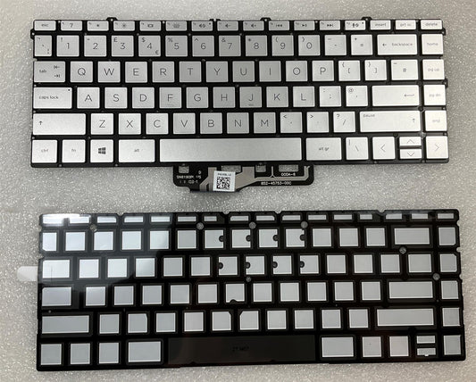 for HP Spectre X360 13-AW 13T-AW L77433-031 L73750-031 UK English Keyboard NEW