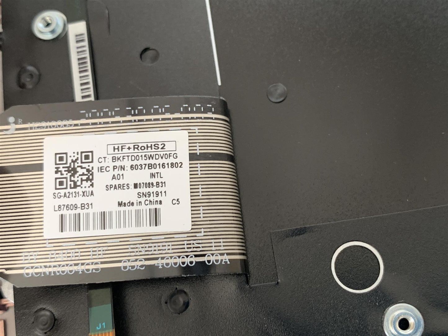 HP ZBook Firefly 14 G7 M14634-B31 int. English International also named dutch US Generic Keyboard Palmrest NEW