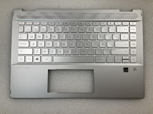 HP Pavilion X360 14-DH L54874-071 L53785-071 Spain Spanish ES Keyboard Palmrest