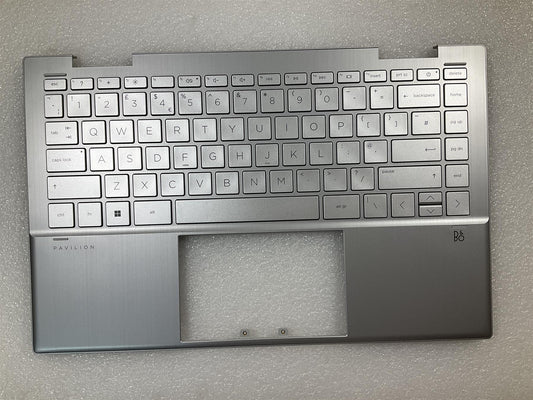 HP Pavilion X360 14-DY M82380-031 M76695-031 UK English Keyboard Palmrest NEW