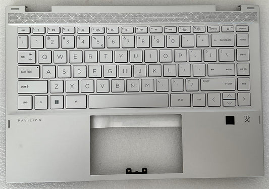HP PAVILION X360 14-DW M01289-B31 L96521-B31 US English Keyboard Palmrest dutch international  (also Compatible L85716-B31 L96519-B31 L96521-B31)